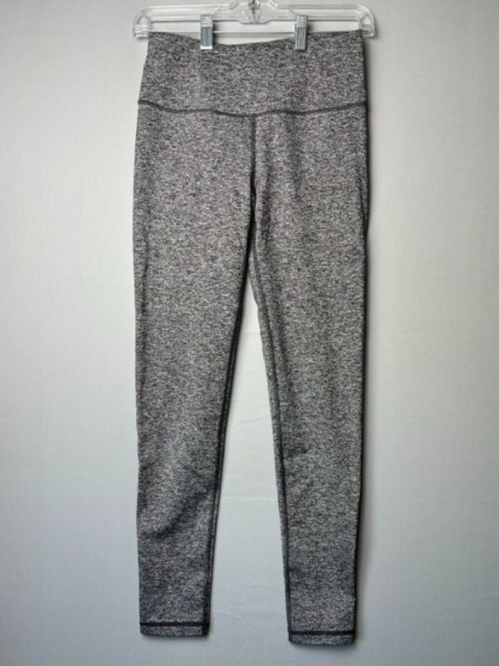 VSX Sport Knockout S Gray Marled High Rise Compression Workout Leggings Yoga